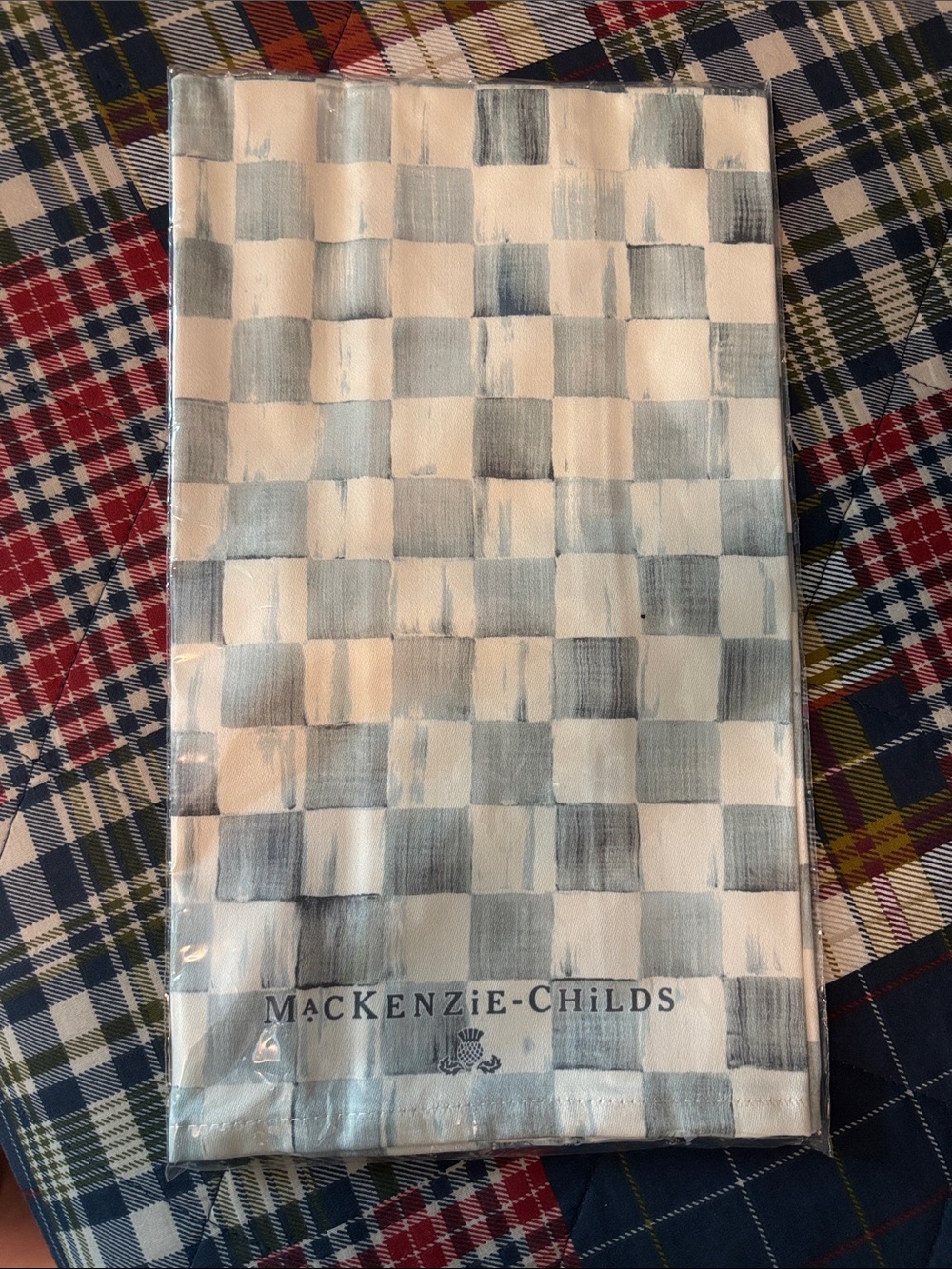 Sterling check dish towel